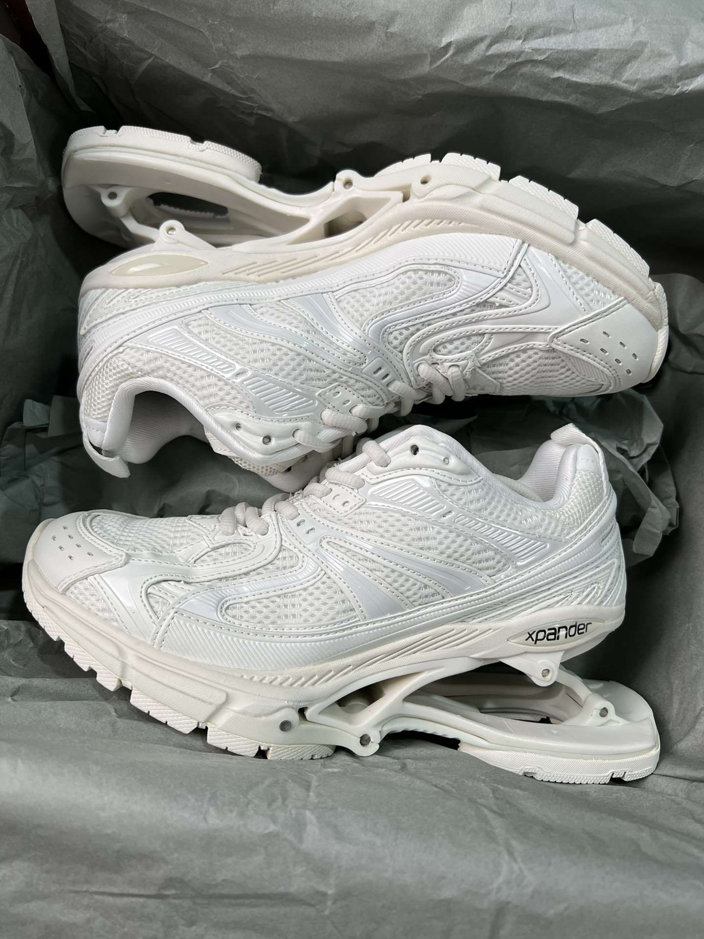 Kickswho BALENCIAGA X-Pander Sneakers White - Image 9