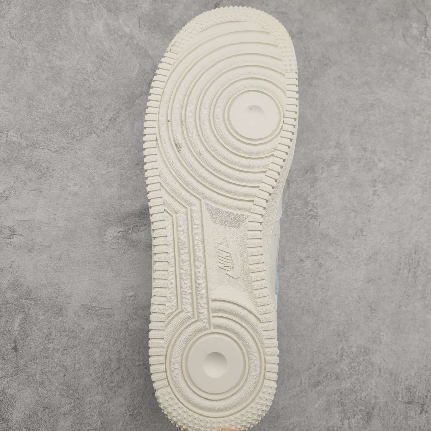 Kickswho Bape x Air Force 1 Custom Blue - Image 9