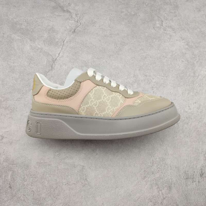 Kickswho  Gucci Chunky B Screener GG Sneaker in Light Pink