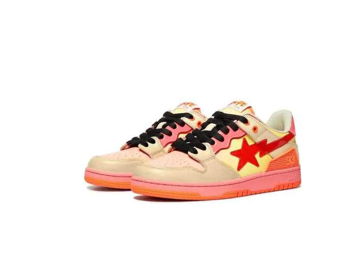KICKWHO A BATHING APE Bape Sk8 Sta W291002-ORANGE