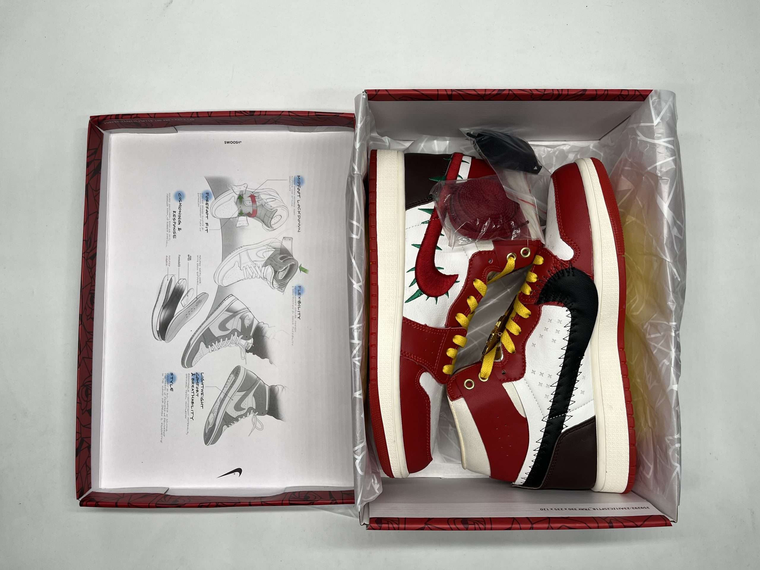Kickswho Air Jordan 1 High Zoom Air CMFT 2 Teyana Taylor A Rose From Harlem - Image 7