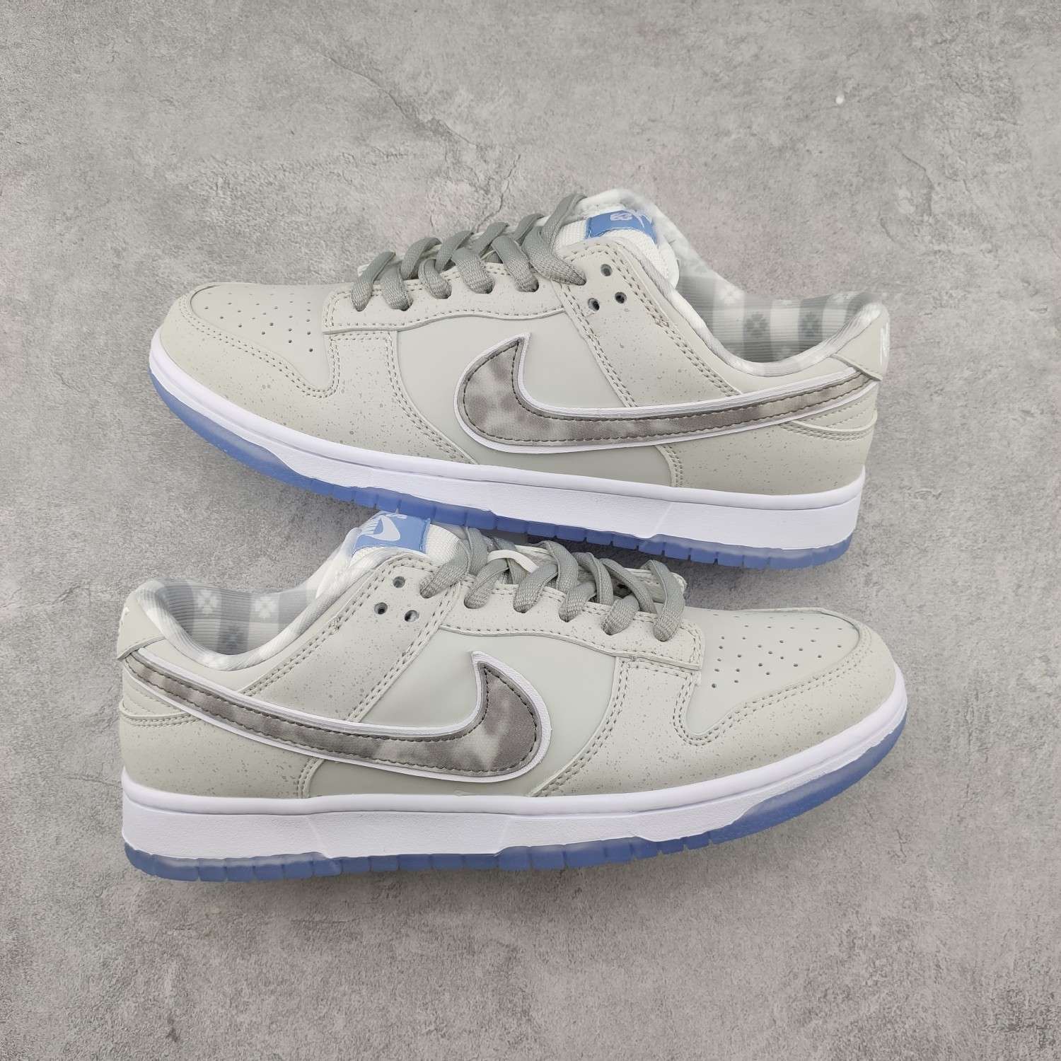 Kickswho Concepts x Nike SB Dunk Low White Lobster FD8776-100 - Image 2