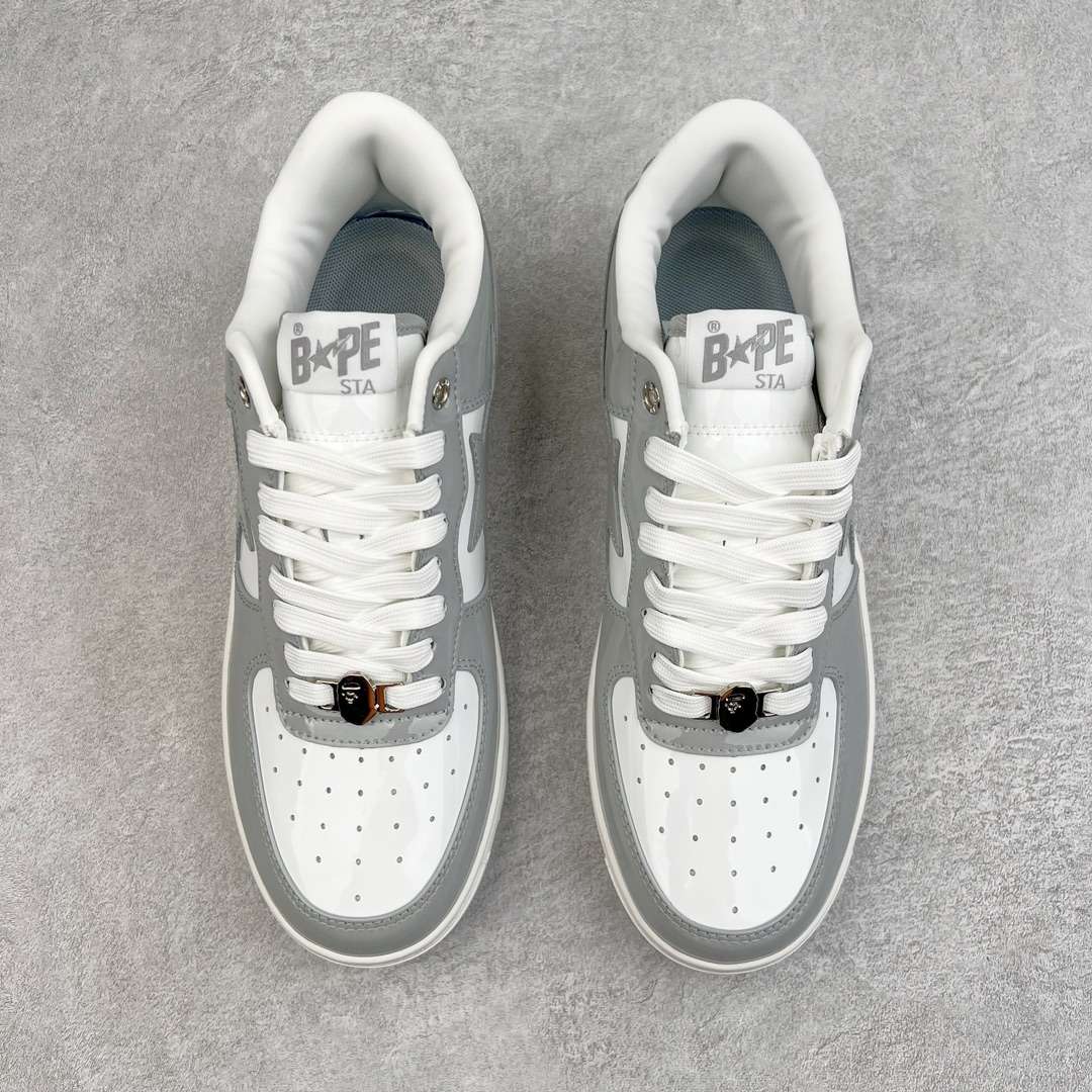 KICKWHO A Bathing Ape Bape Sta Sneakers Grey - Image 2