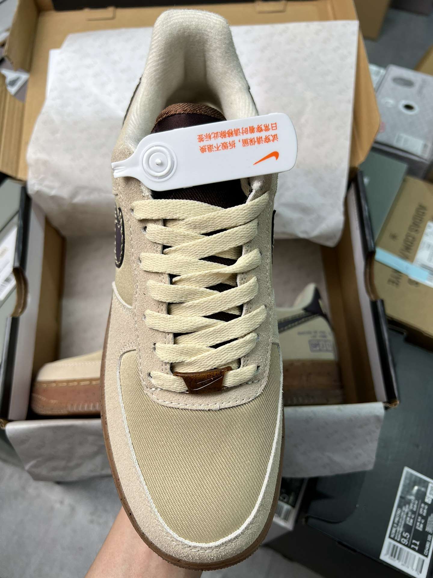 Kickswho Nike Air Force 1 Low Coffee DD5227-234 - Image 3