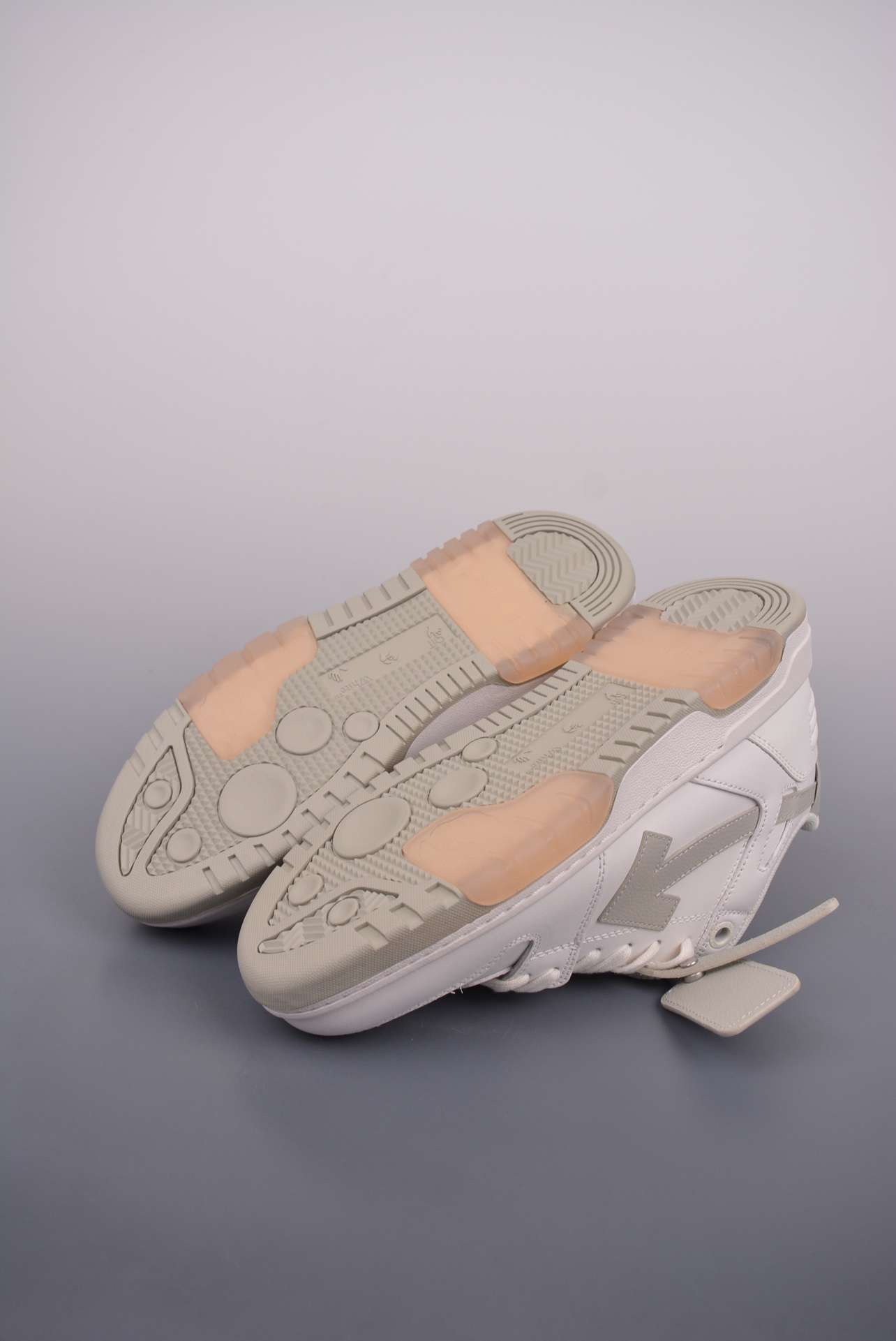 Kickswho Off-White Virgil Abloh Out Of Office Low-top Leather OFF-White "OOO" Sneakers - Image 3