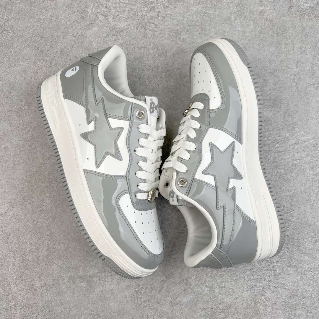 KICKWHO A Bathing Ape Bape Sta Sneakers Grey - Image 3