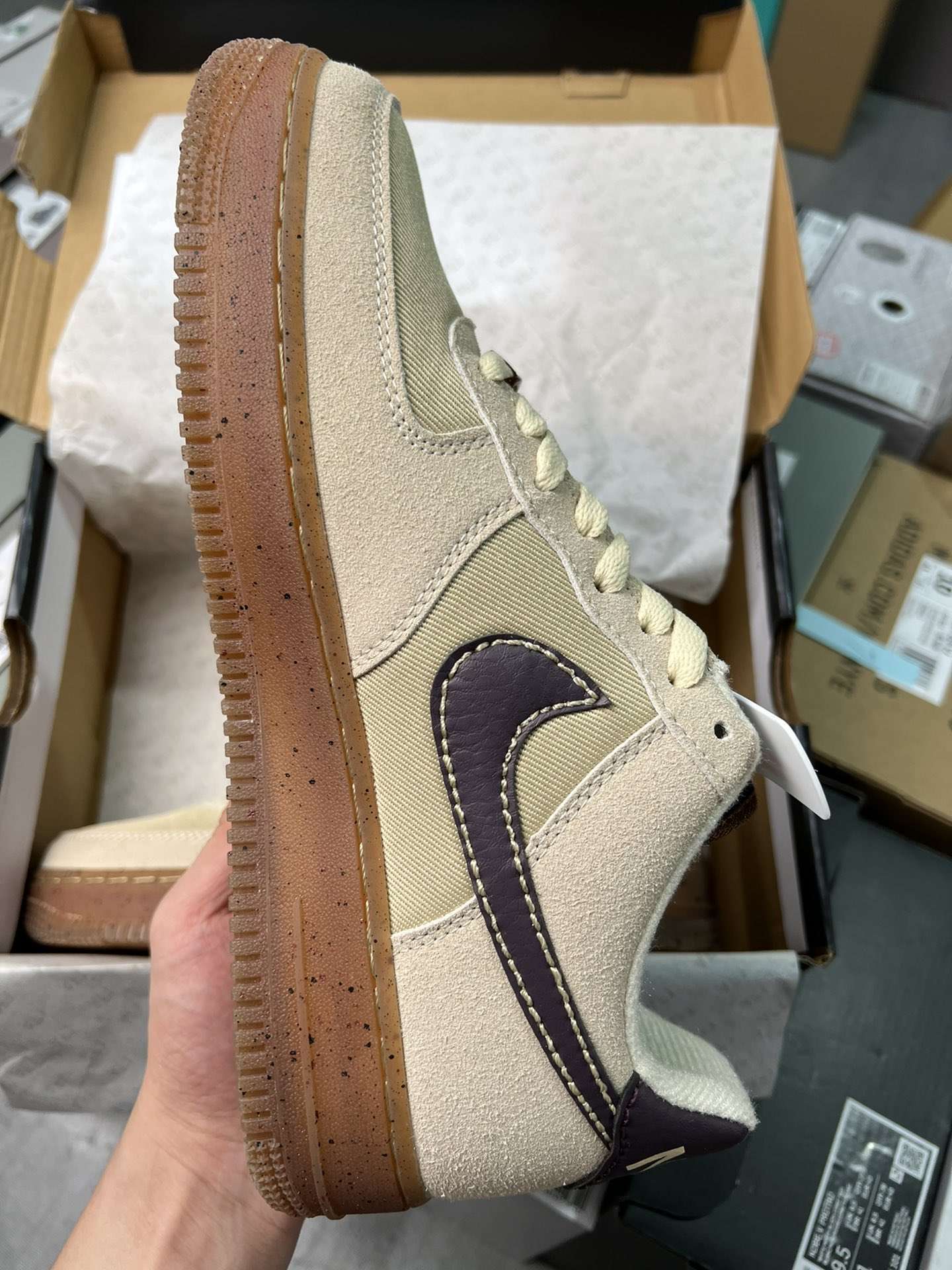 Kickswho Nike Air Force 1 Low Coffee DD5227-234 - Image 4