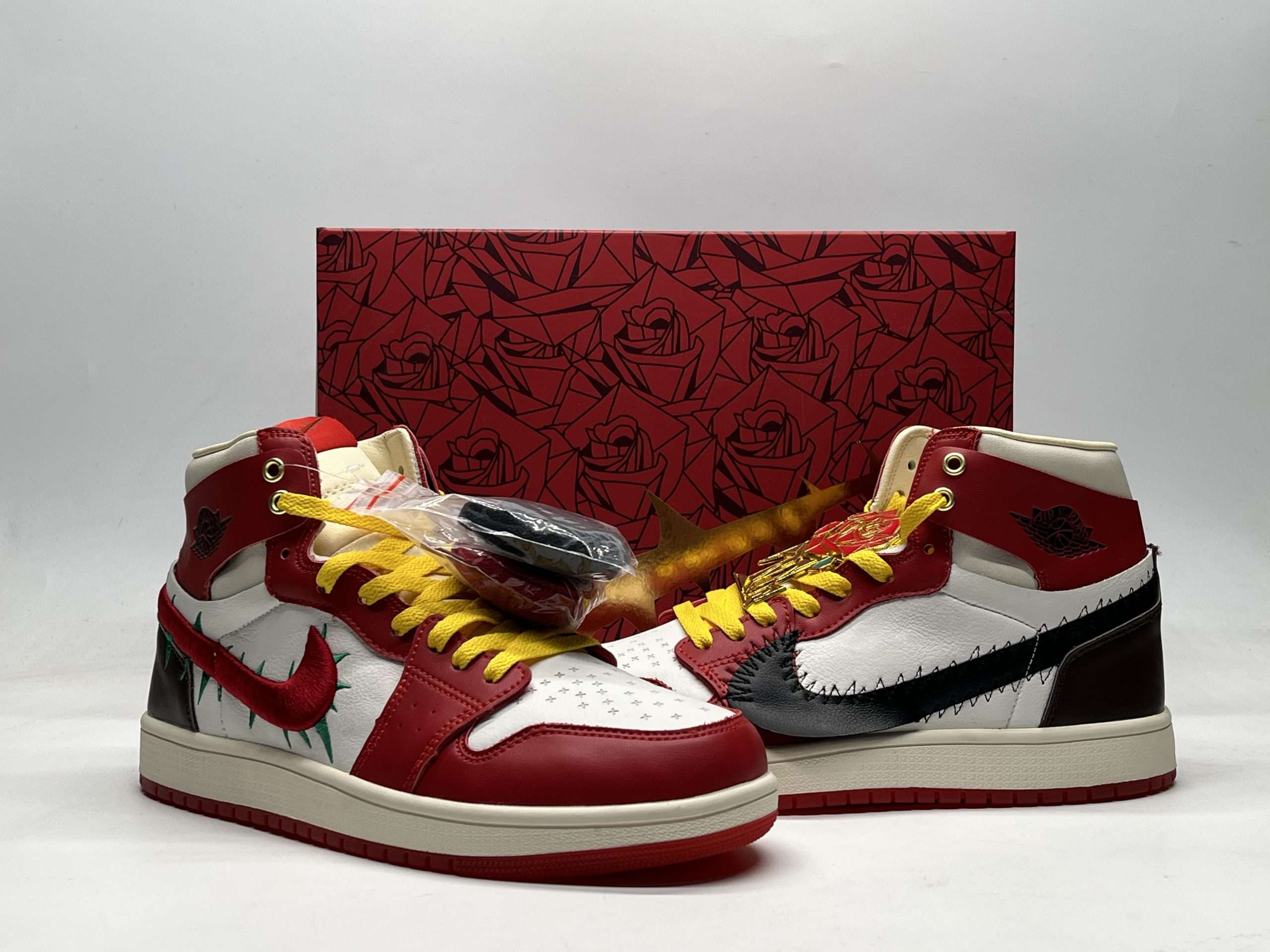 Kickswho Air Jordan 1 High Zoom Air CMFT 2 Teyana Taylor A Rose From Harlem - Image 4