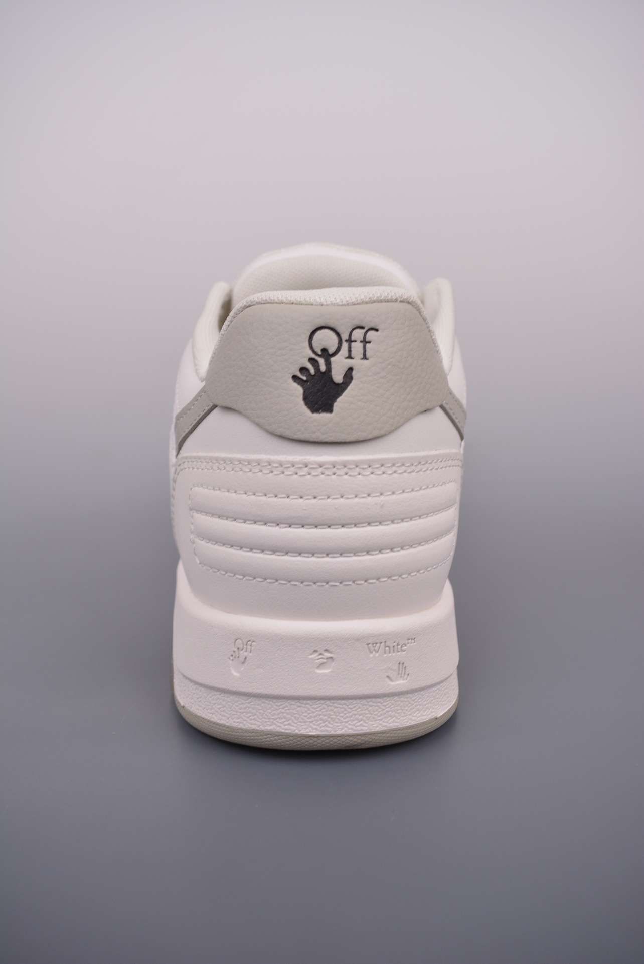 Kickswho Off-White Virgil Abloh Out Of Office Low-top Leather OFF-White "OOO" Sneakers - Image 4