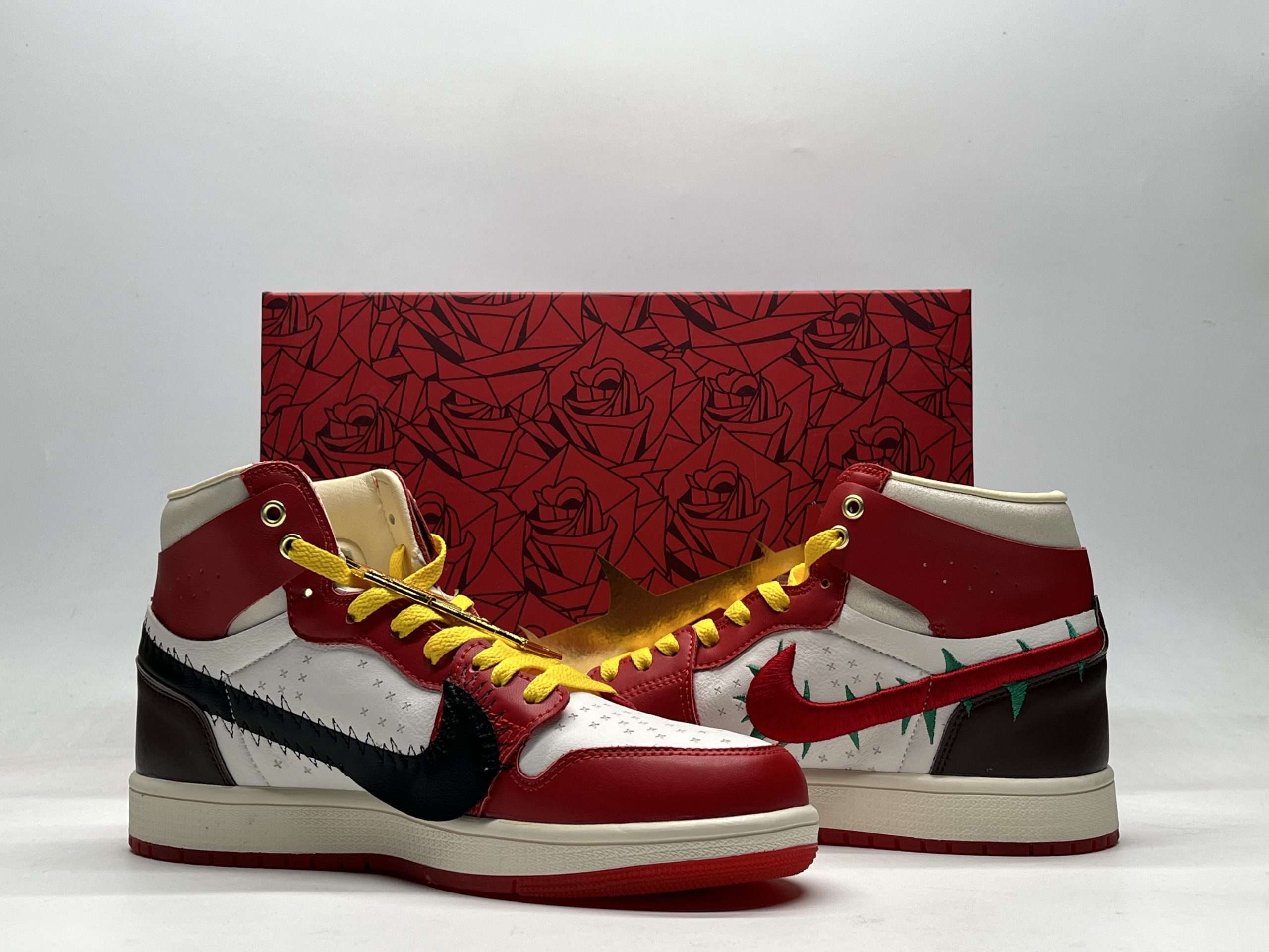 Kickswho Air Jordan 1 High Zoom Air CMFT 2 Teyana Taylor A Rose From Harlem - Image 5