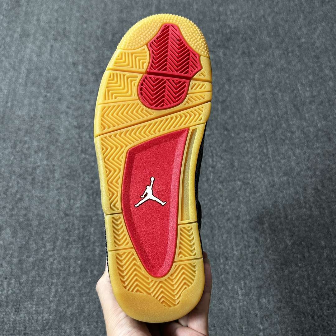 KICKWHO Air Jordan 4 Retro Levi's Black AO2571-001 - Image 5