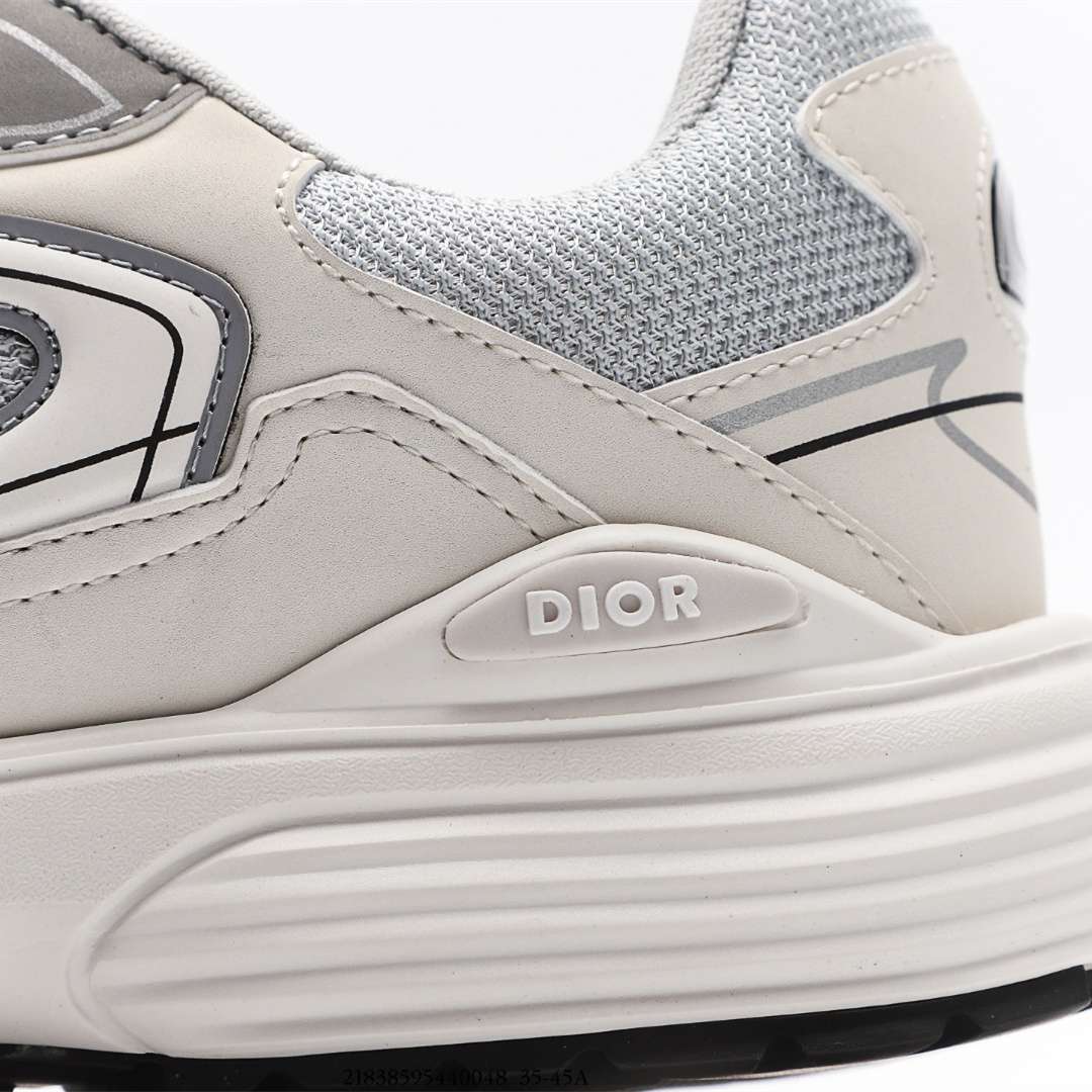 KICKWHO Dior B30 Sneakers Grey/White - Image 6