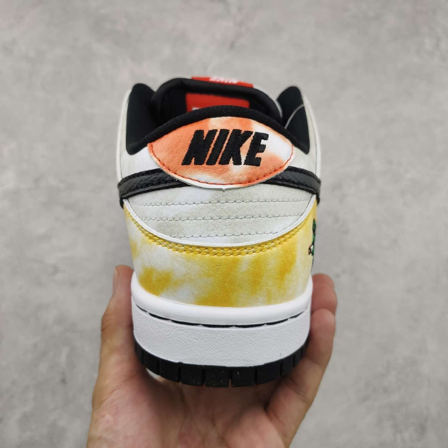 Kickswho Nike SB Dunk Low Raygun Tie-Dye White - Image 8