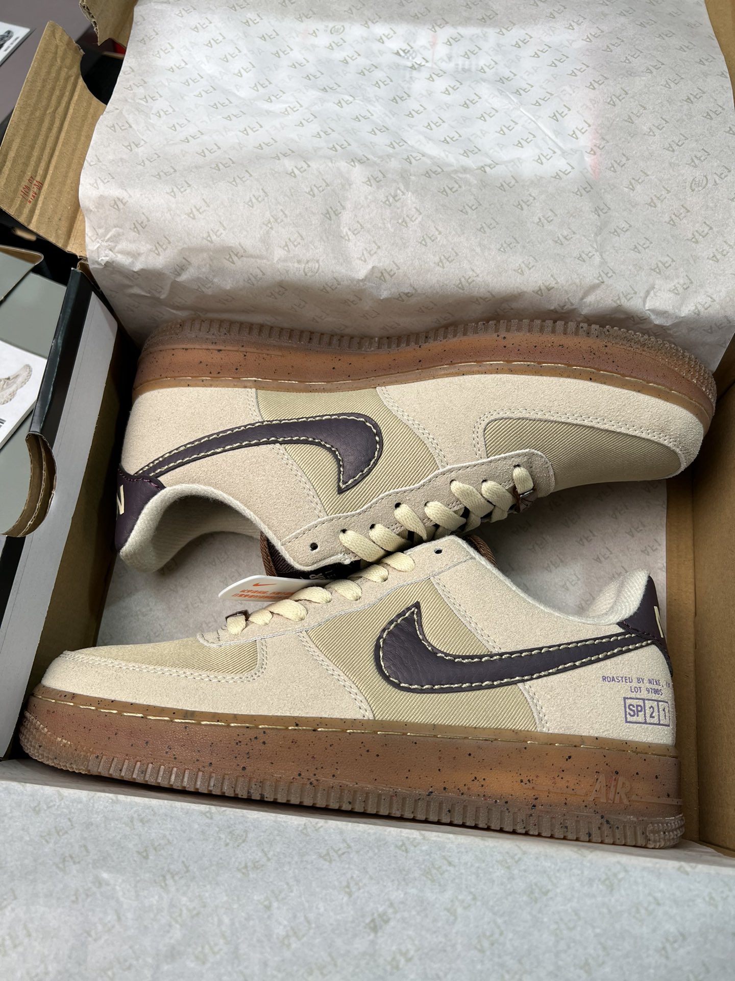 Kickswho Nike Air Force 1 Low Coffee DD5227-234 - Image 9