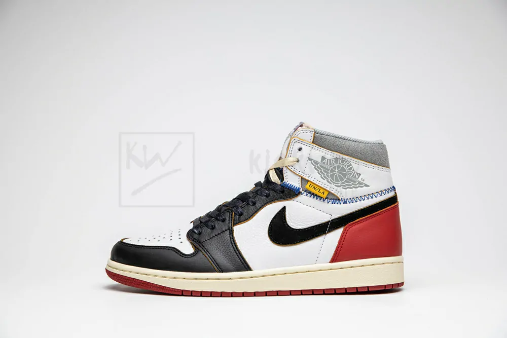 Union x Air Jordan 1 Retro High ”Black Toe” Godkiller 2.0 BV1300 106 - Image 2