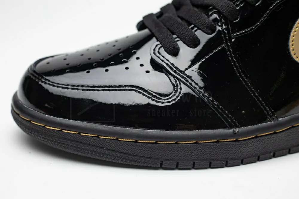 Jordan 1 Retro High Black Metallic Gold 2020 Godkiller - Image 7
