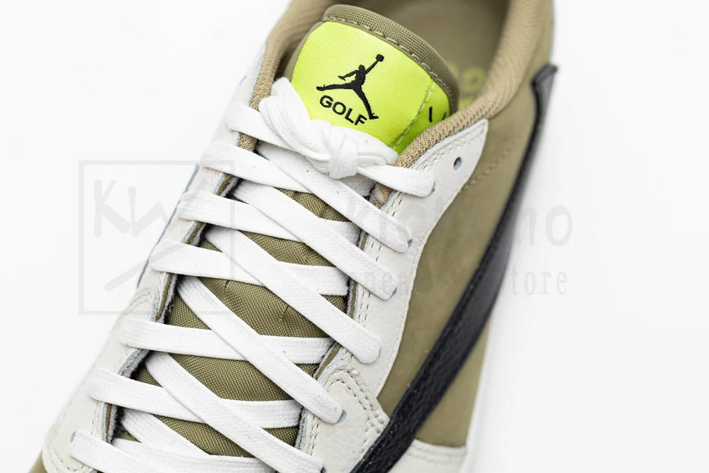 Godkiller Travis Scott x Air Jordan 1 Low Golf Neutral Olive - Image 6