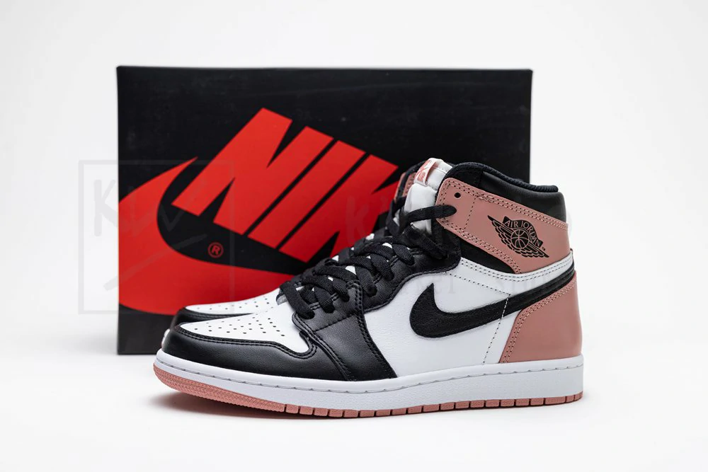 Godkiller Air Jordan 1 Retro High NRG Rust Pink - Image 4