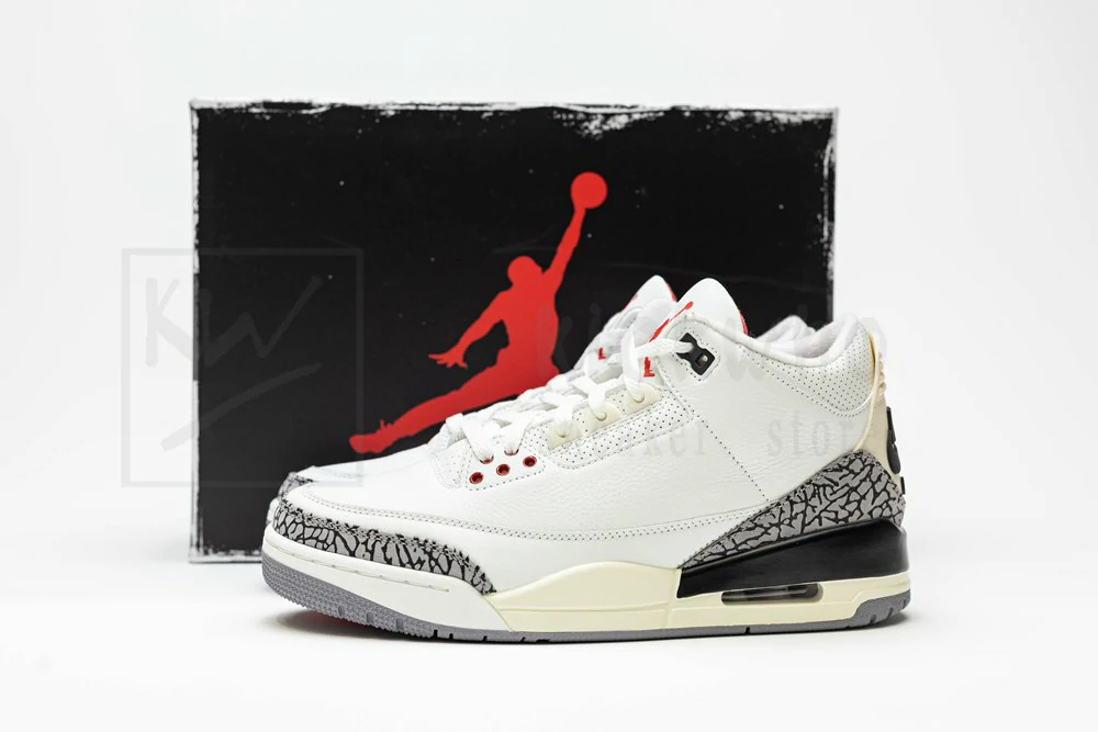 Godkiller Air Jordan 3 'White Cement Reimagined' - Image 4