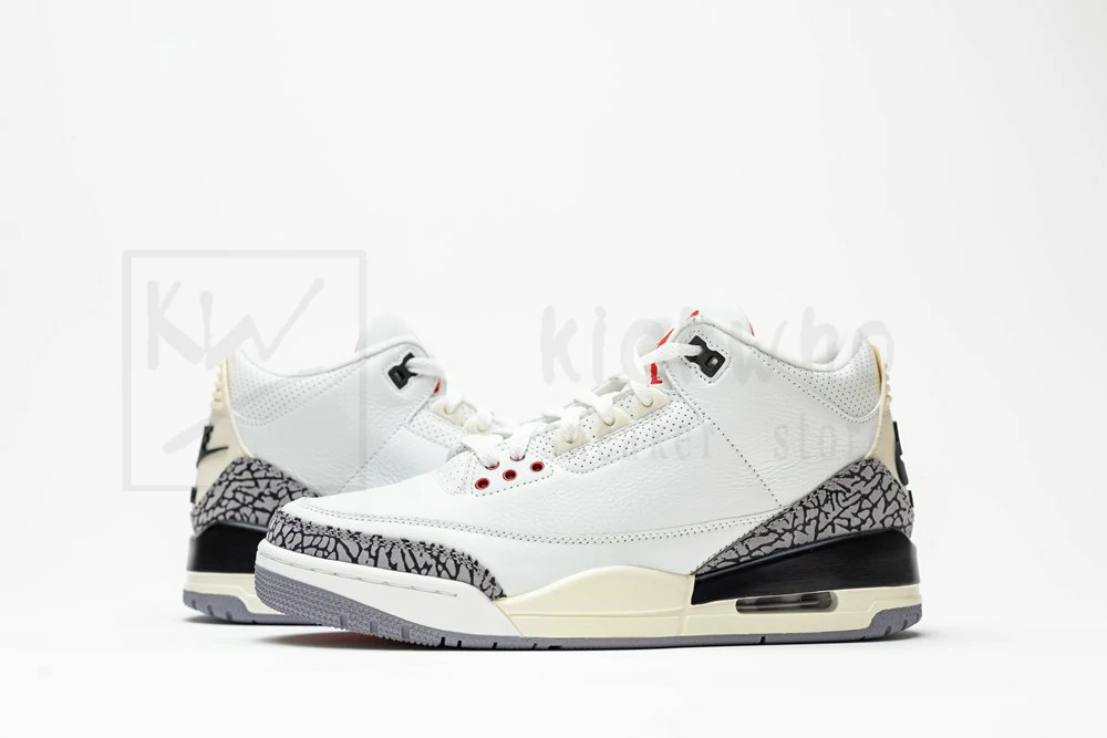 Godkiller Air Jordan 3 'White Cement Reimagined' - Image 5