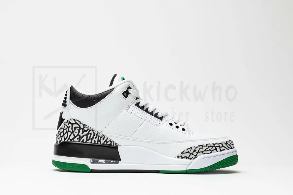 Air Jordan 3 Oregon Ducks Green - Image 2