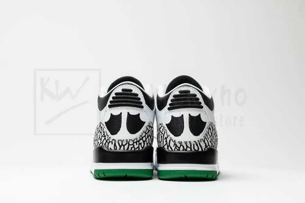 Air Jordan 3 Oregon Ducks Green - Image 6