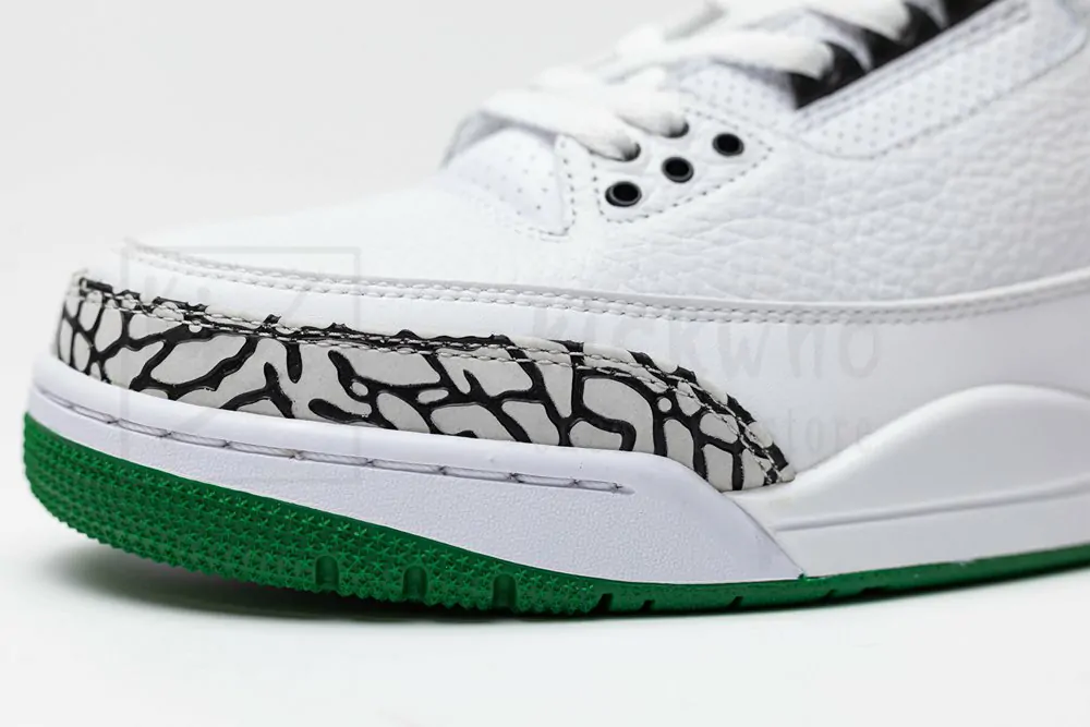Air Jordan 3 Oregon Ducks Green - Image 7