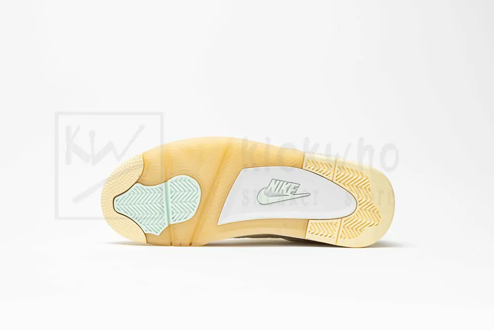 Godkiller Off-White x Wmns Air Jordan 4 'Sail' CV9388 100 - Image 4