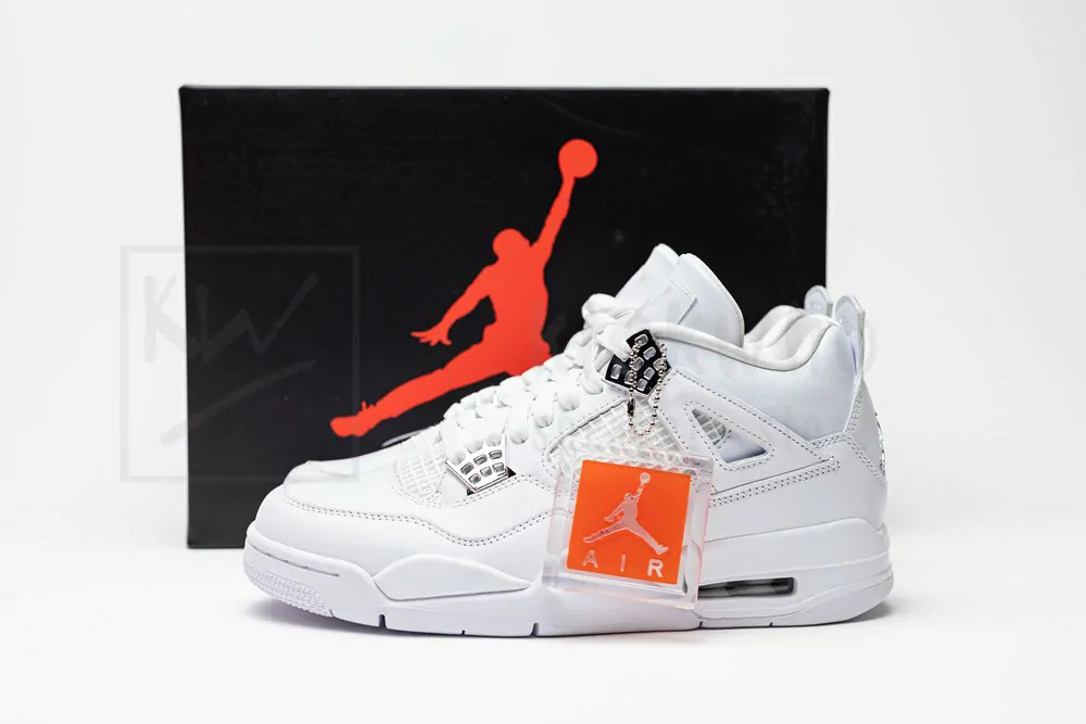 Godkiller Air Jordan 4 Retro 'Pure Money' 2017 308497 100 - Image 3