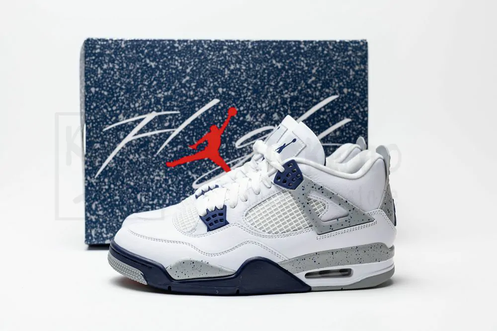 Godkiller Air Jordan 4 Retro Midnight Navy - Image 3