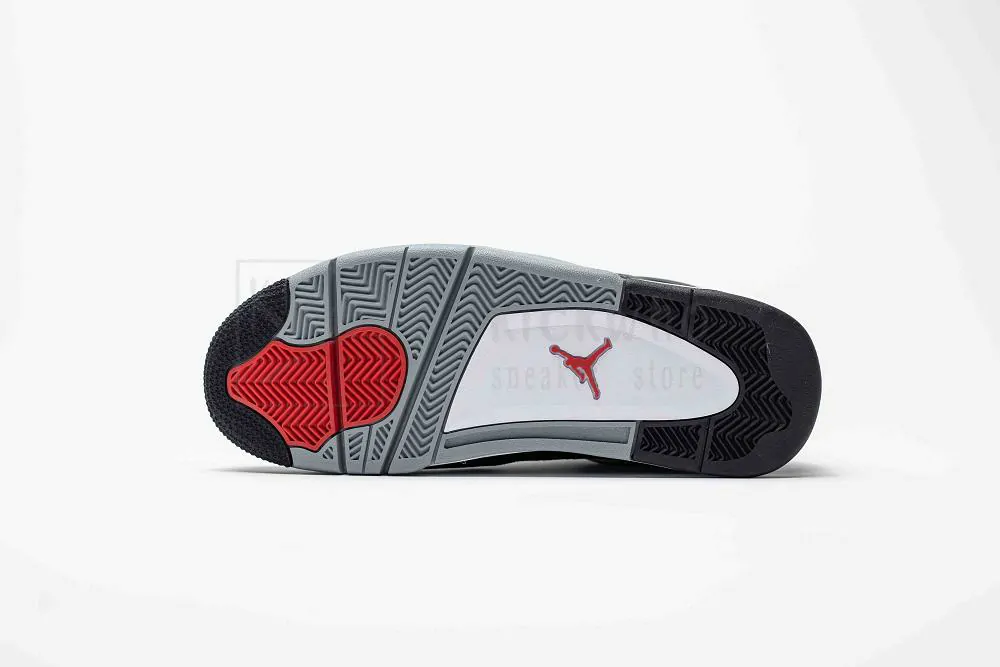 Godkiller Air Jordan 4 Retro Black Canvas - Image 3