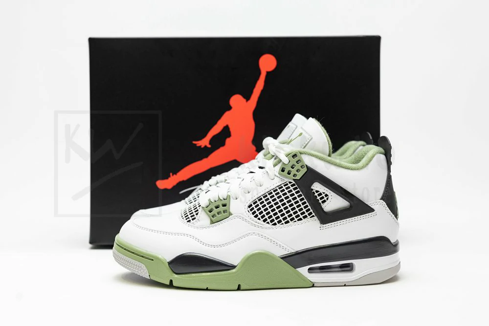 Godkiller Wmns Air Jordan 4 Retro 'Seafoam' - Image 3