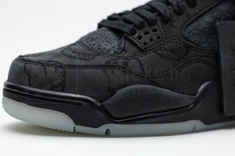 Godkiller KAWS x Air Jordan 4 Retro Black - Image 7