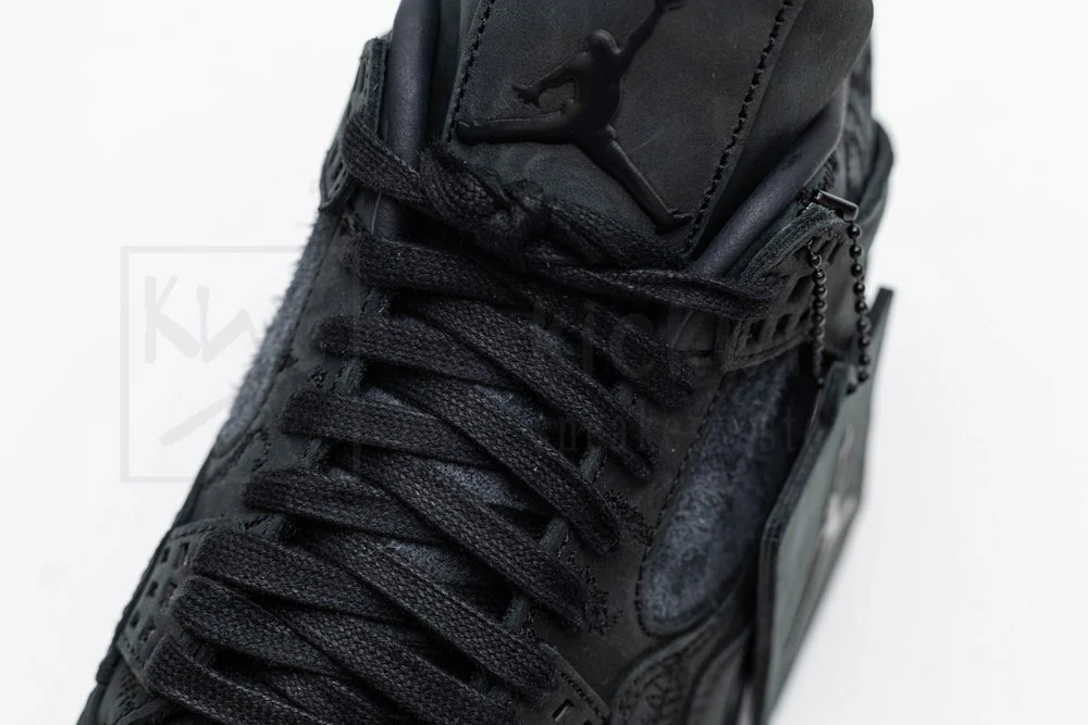 Godkiller KAWS x Air Jordan 4 Retro Black - Image 8