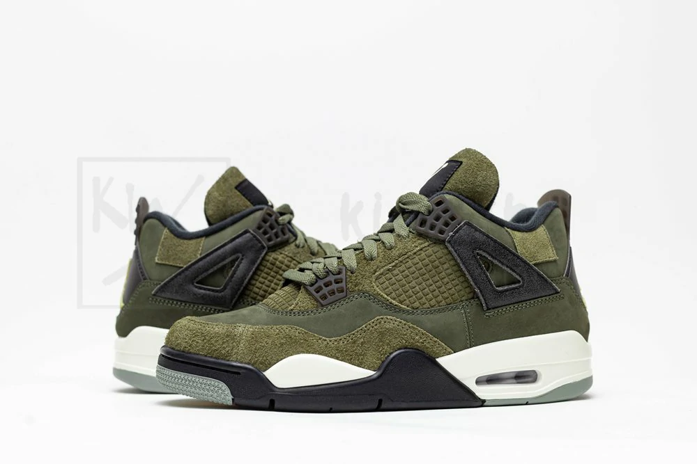 Godkiller Air Jordan 4 Retro SE Craft - Olive - Image 5