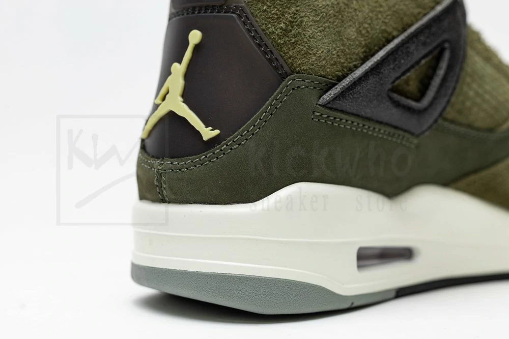 Godkiller Air Jordan 4 Retro SE Craft - Olive - Image 8