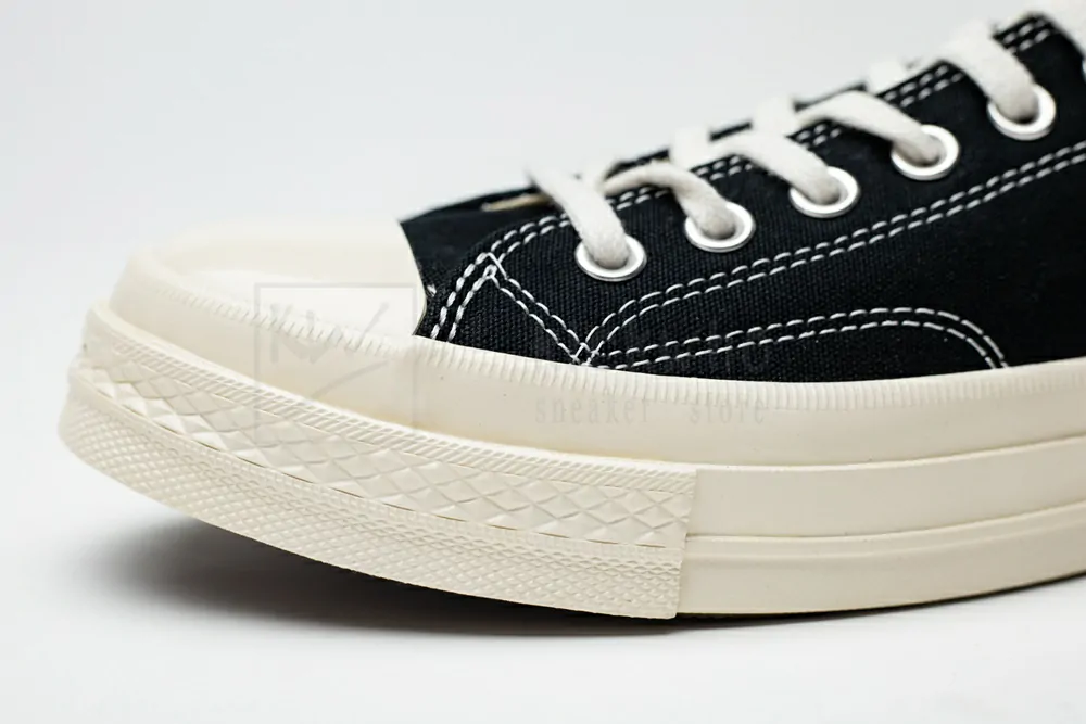 Comme des Garçons Play x Chuck Taylor All Star 2 'Black' 150206C - Image 7