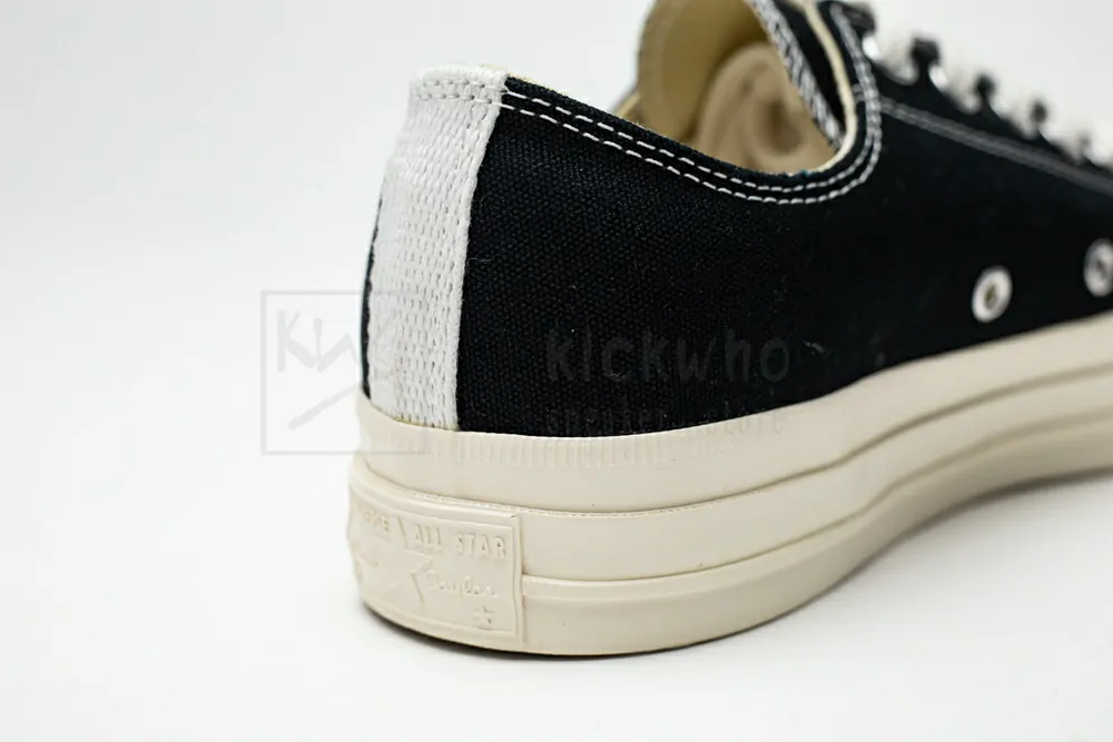 Comme des Garçons Play x Chuck Taylor All Star 2 'Black' 150206C - Image 8