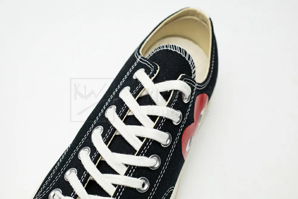 Comme des Garçons Play x Chuck Taylor All Star 2 'Black' 150206C - Image 9