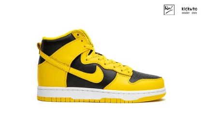 Nike Dunk High Yellow Black Godkiller