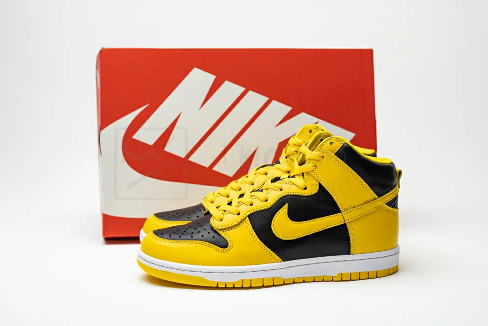 Nike Dunk High Yellow Black Godkiller - Image 4