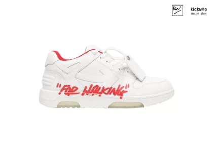 Off-White Out of Office 'For Walking - White Red'