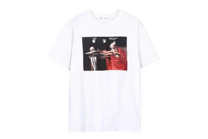 Offwhite 21SS CARAVAGGIO PAINTING T-SHIRT White (oversized)