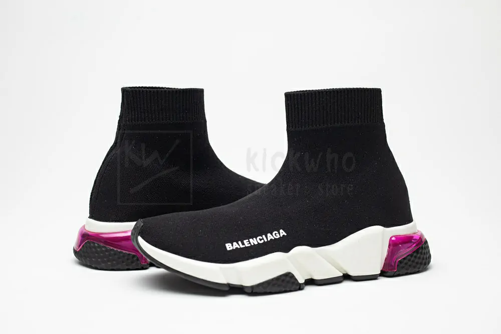Balenciaga Speed Trainer Clearsole Pink 607543 W05GG 1014 - Image 5