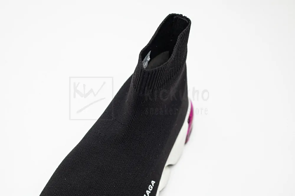 Balenciaga Speed Trainer Clearsole Pink 607543 W05GG 1014 - Image 9