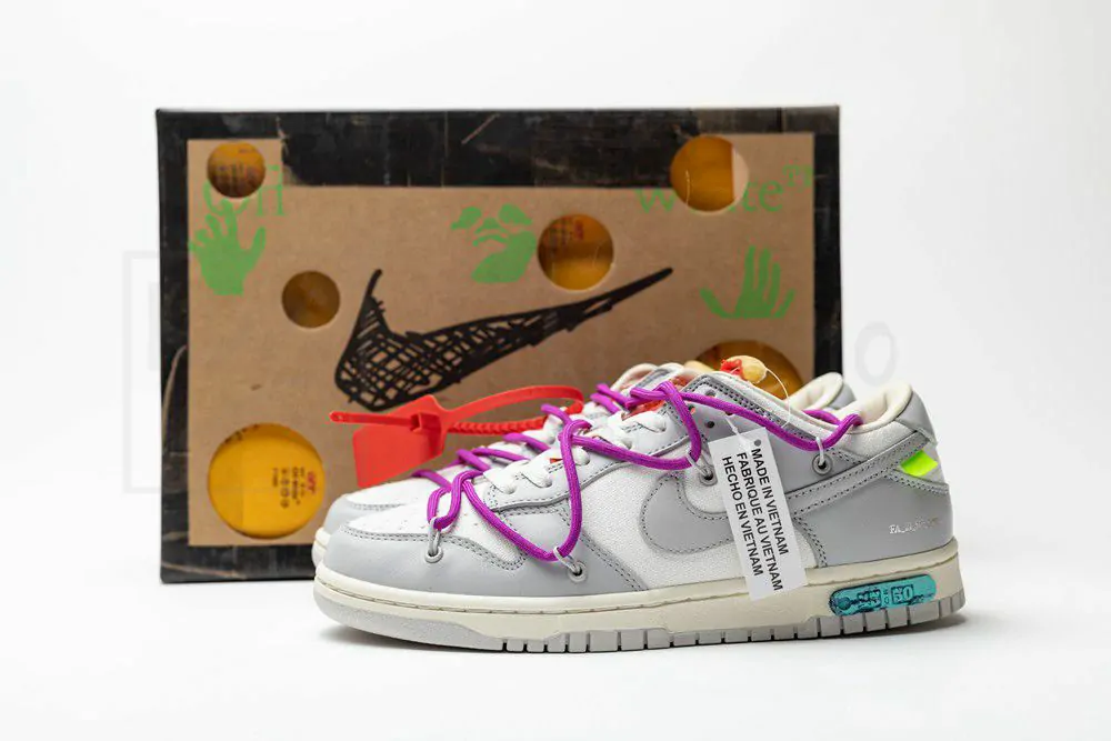 Off-White x Dunk Low 'Lot 45 of 50' - Image 4