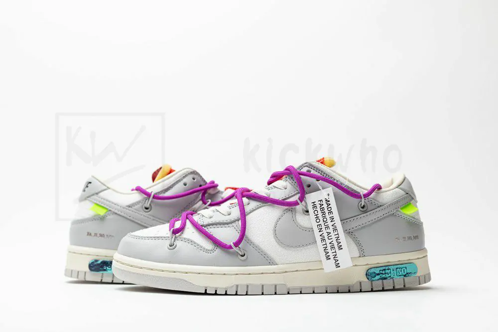 Off-White x Dunk Low 'Lot 45 of 50' - Image 5