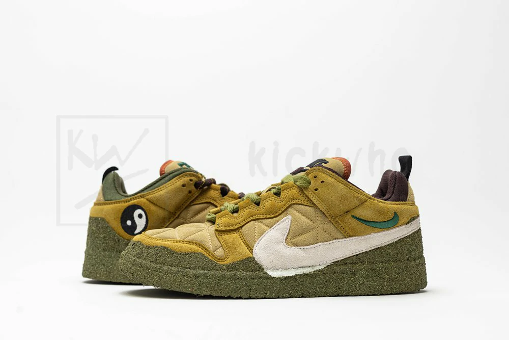 Cactus Plant Flea Market x Dunk Low SP 'Tan Mossy Green' - Image 5