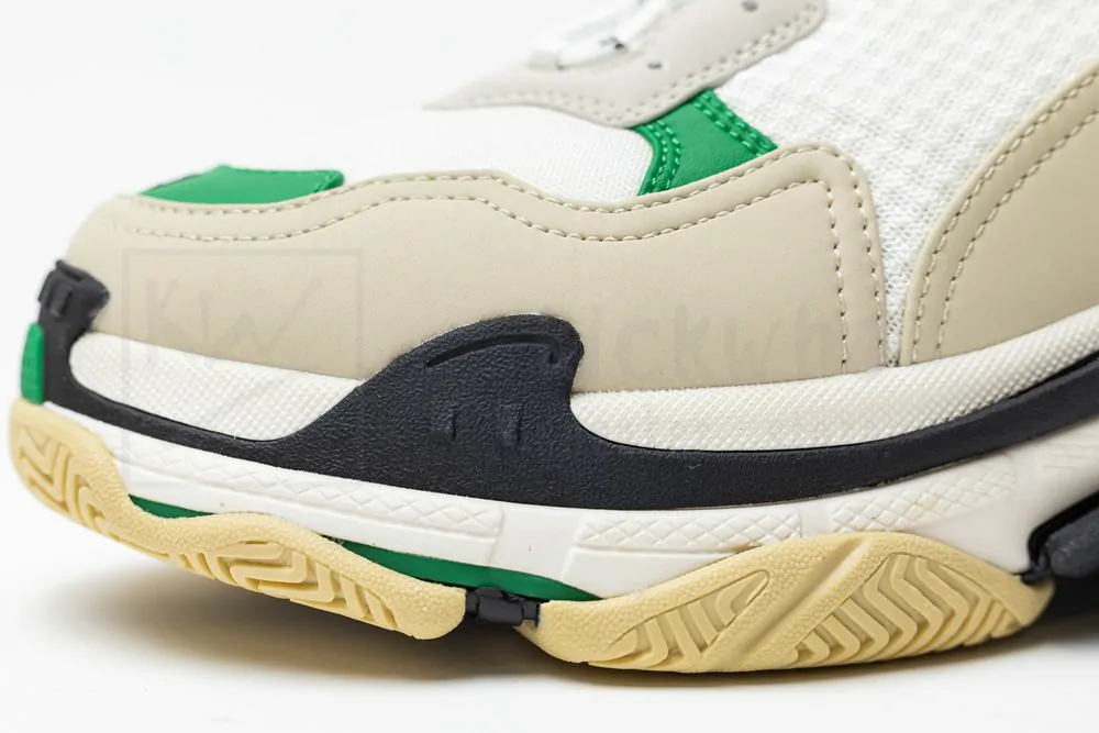 Balenciaga Triple S Sneaker 'White Green' - Image 7