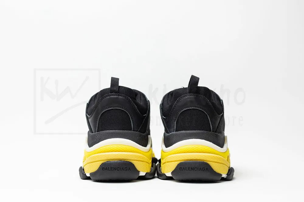 Balenciaga Wmns Triple S 'Black Yellow - Image 5